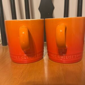 Set of 2 Le Creuset Mugs Flame 350 ml